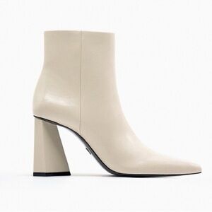 Zara Triangular Heeled Booties